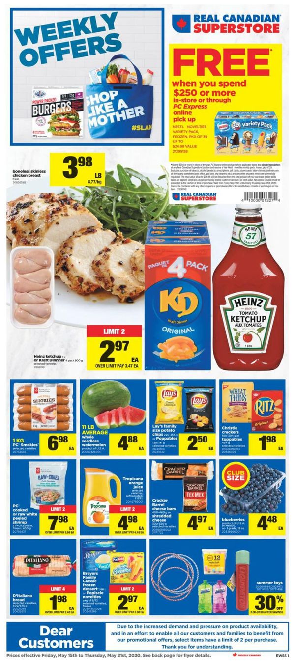 Real Canadian Superstore West Flyer May 15 To 21