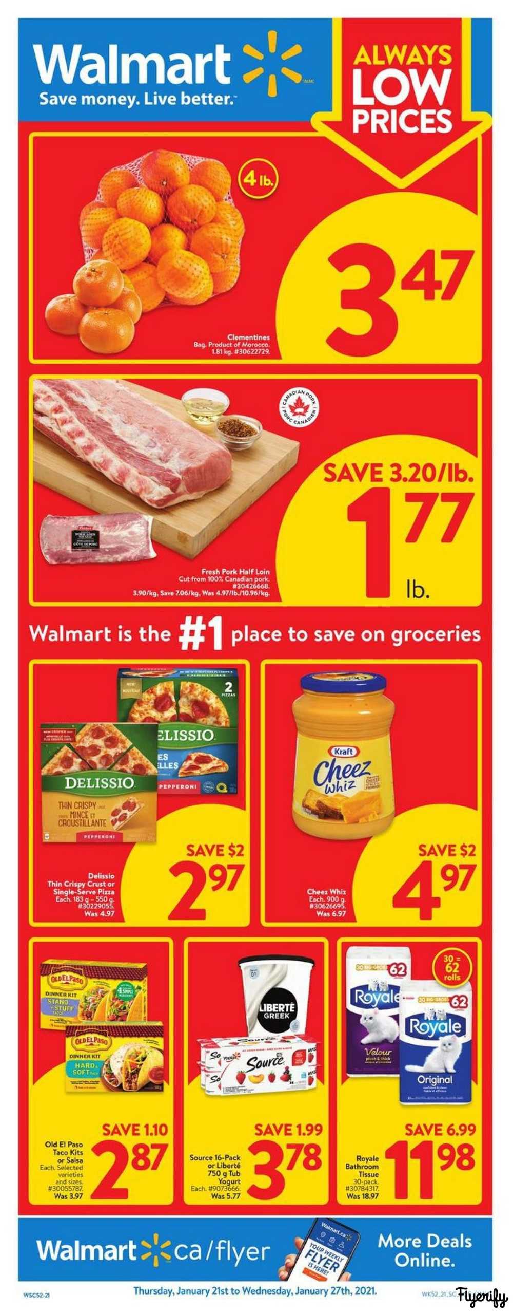 Walmart (ON) Flyer January 21 to 27