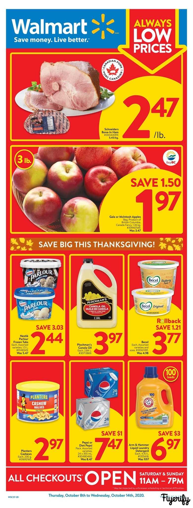 Walmart (West) Flyer October 8 to 14 Walmart (West) Flyer October 8 to 14