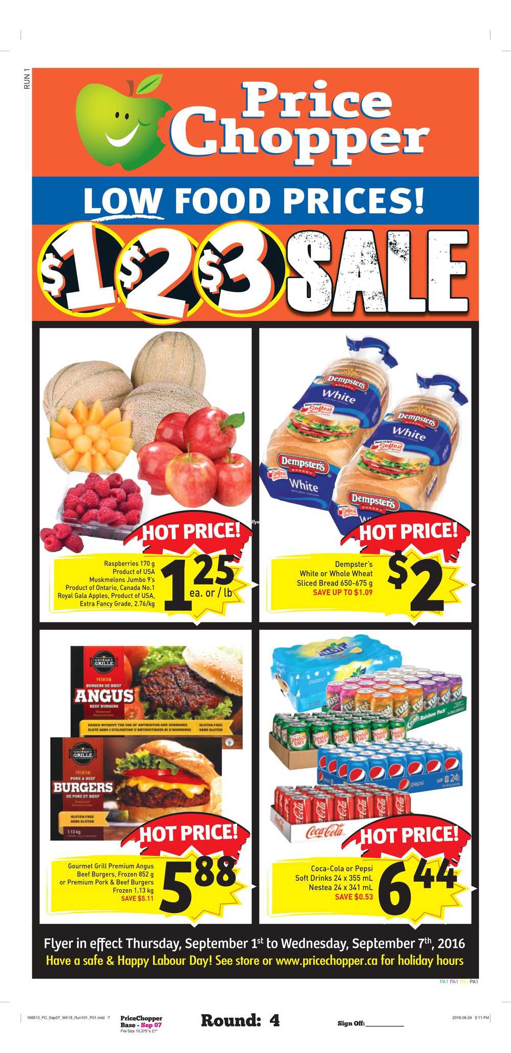 price chopper flyer september 1 to 7 canada price chopper canada weekly flyer