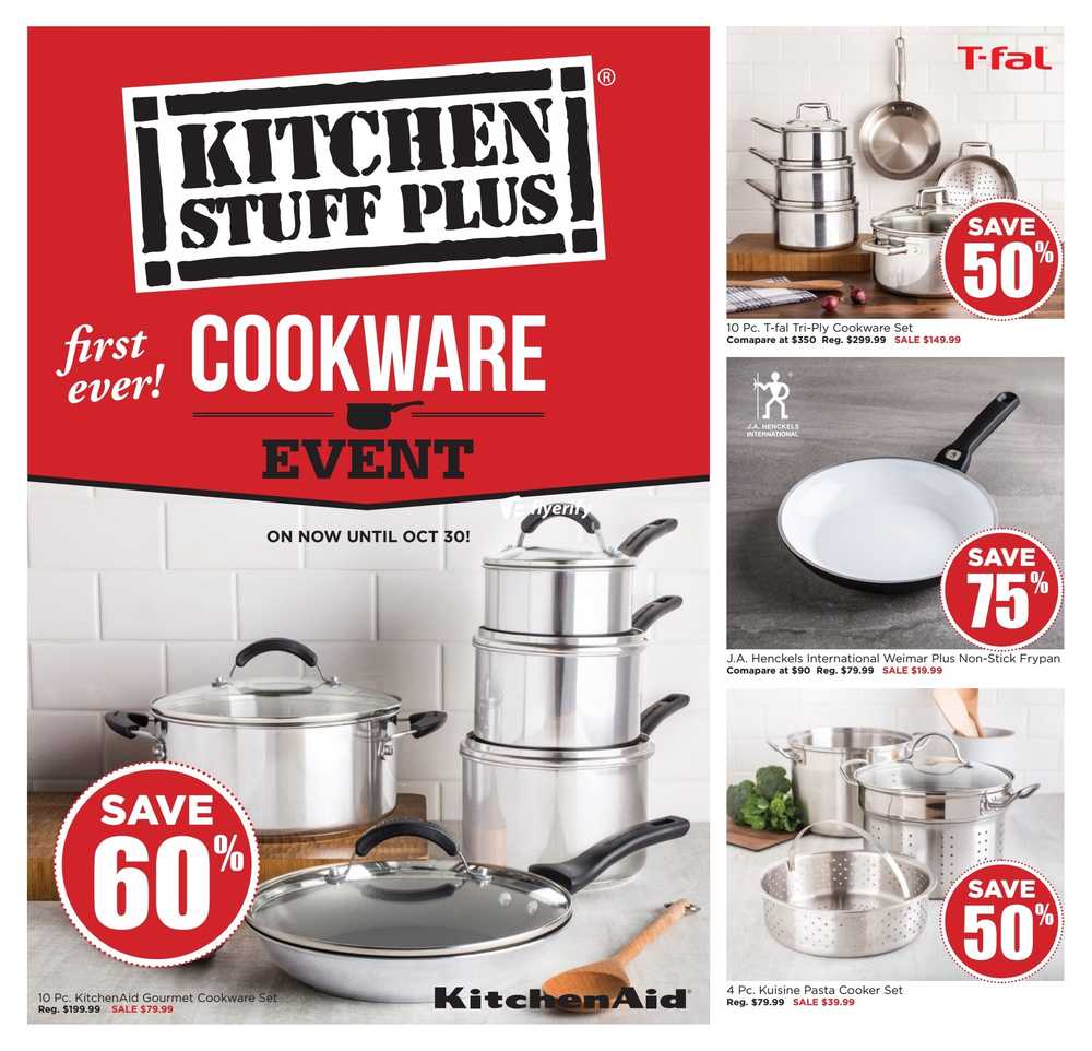 Kitchen Stuff Plus Flyers