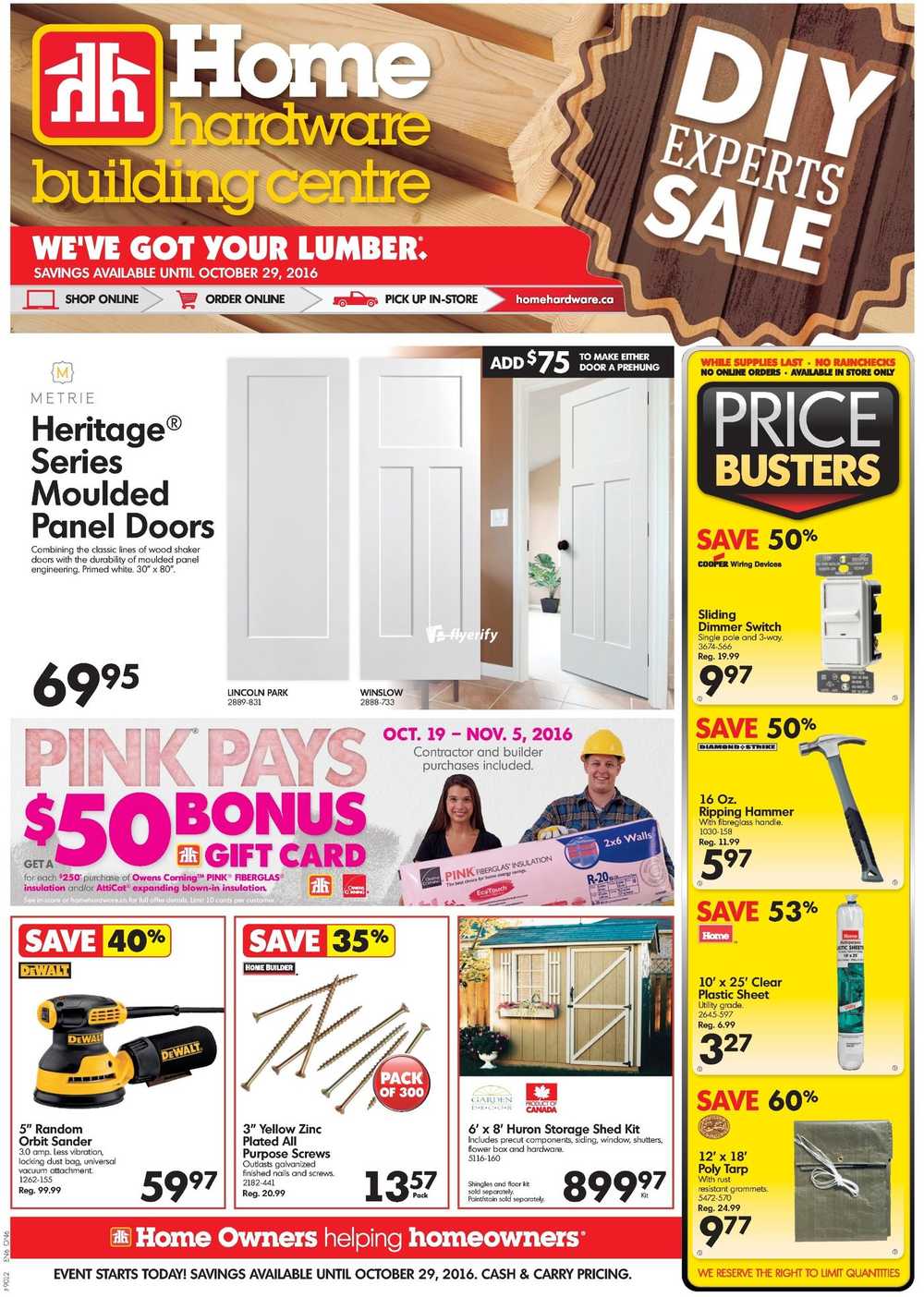 Home Hardware Flyers