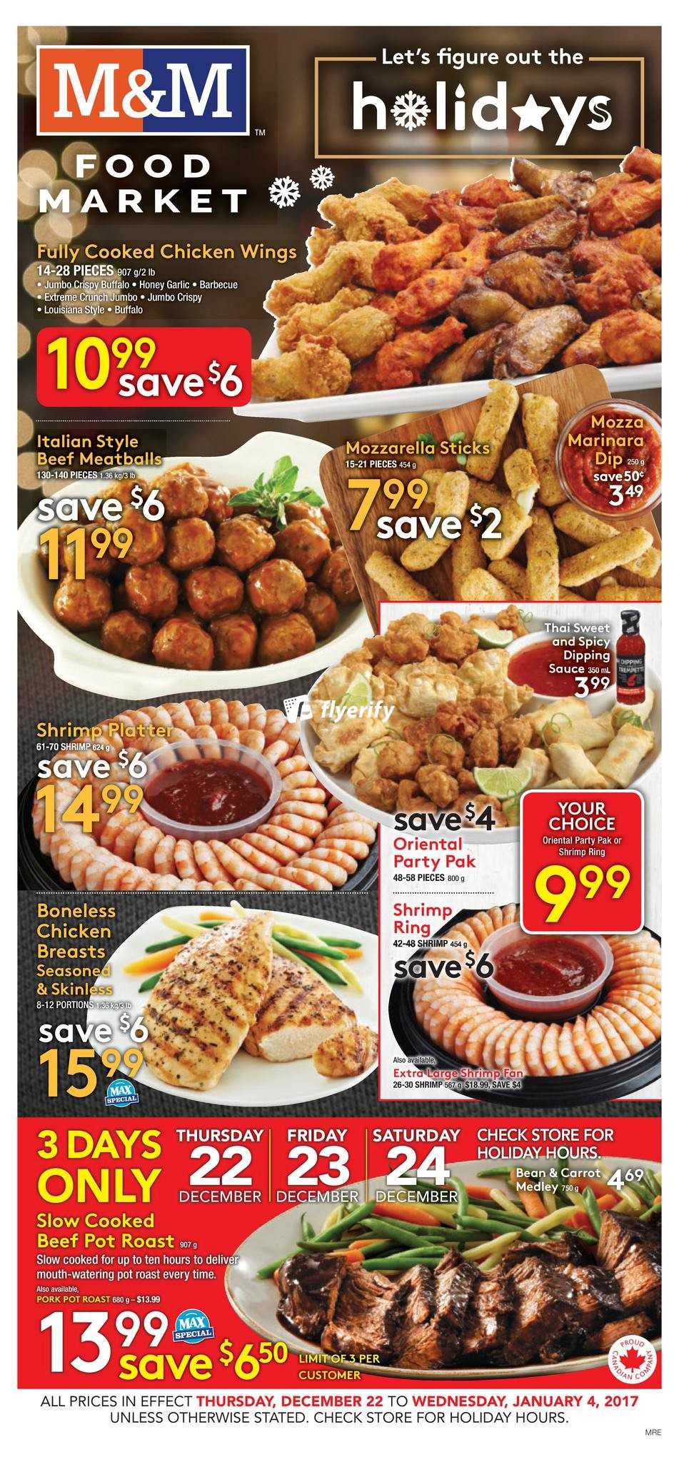 M&M Meats Flyers