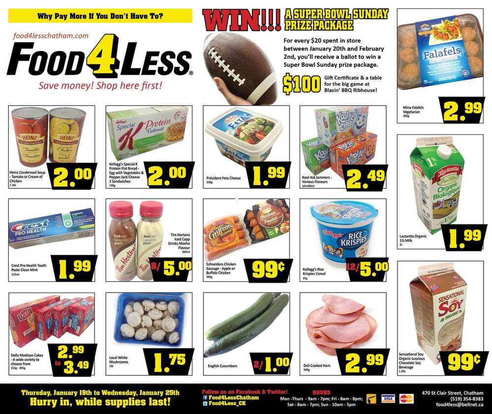 Food for less coupons