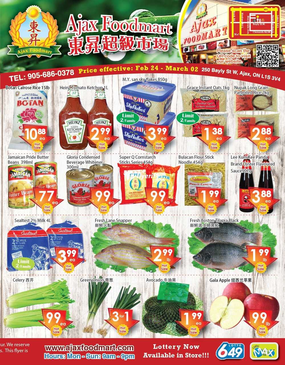 Ajax Food Market Flyer Ajax Food Market Flyer