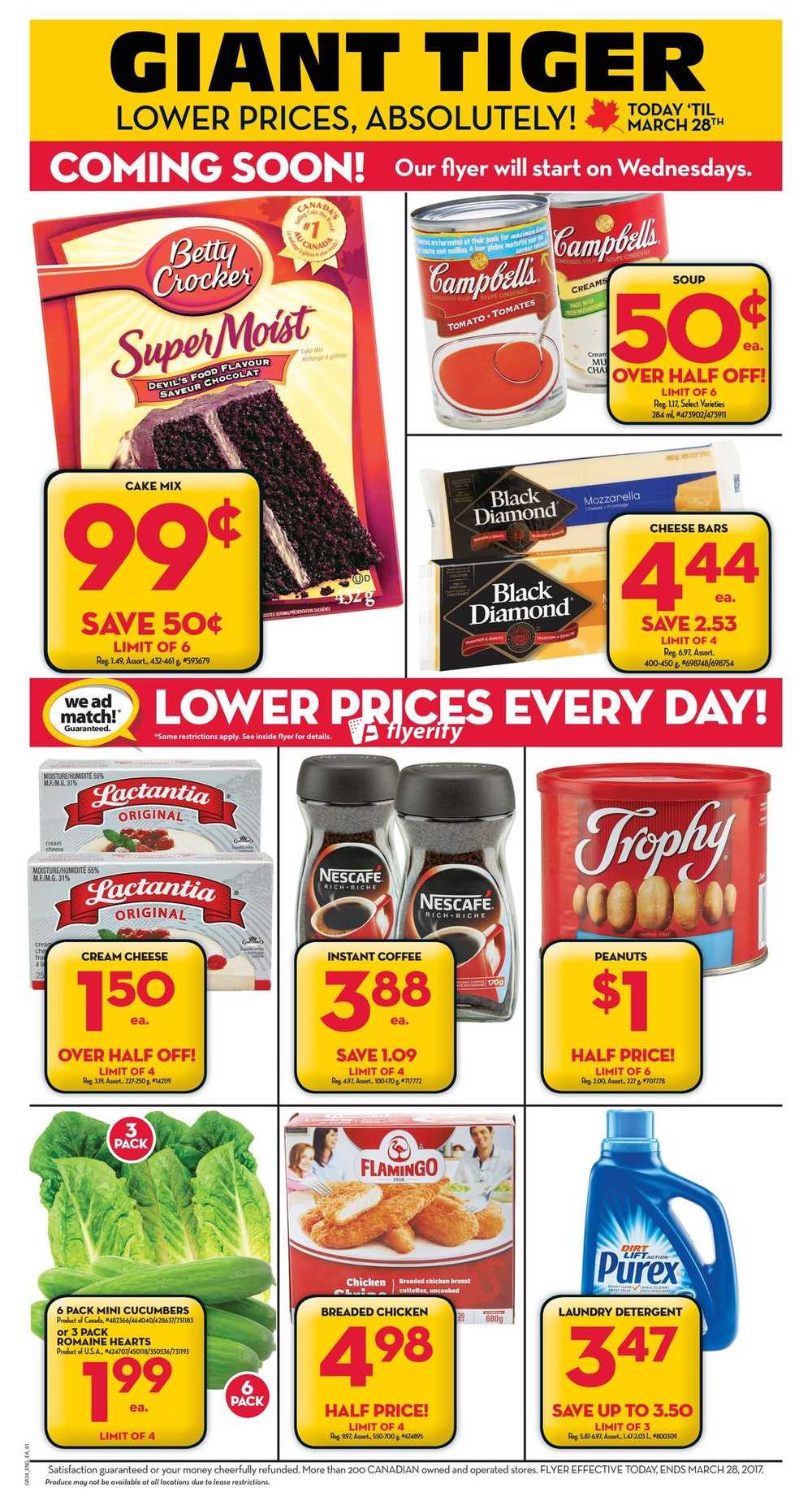 Giant Tiger (ON) Flyer March 22 to 28 Canada