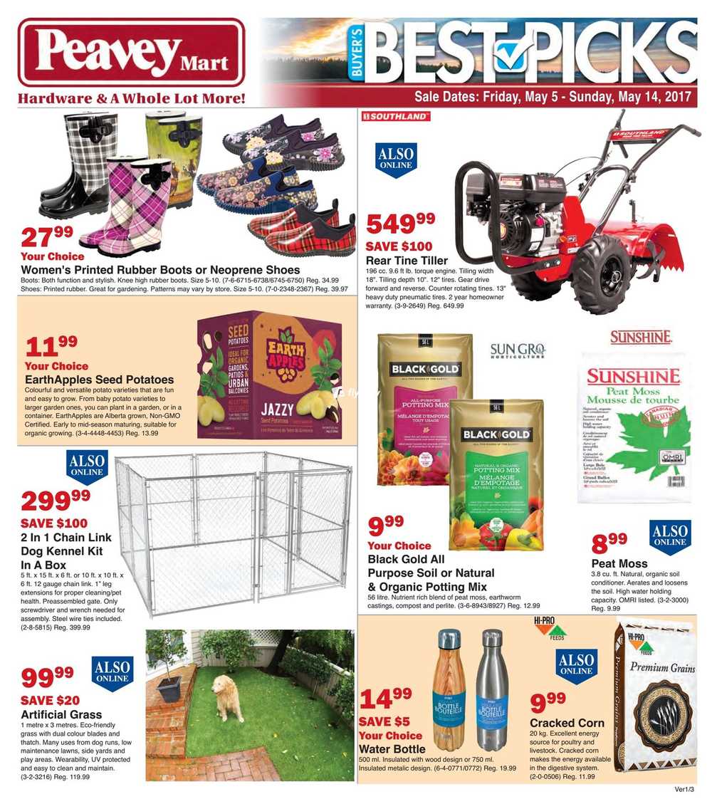 Peavey Mart Flyers