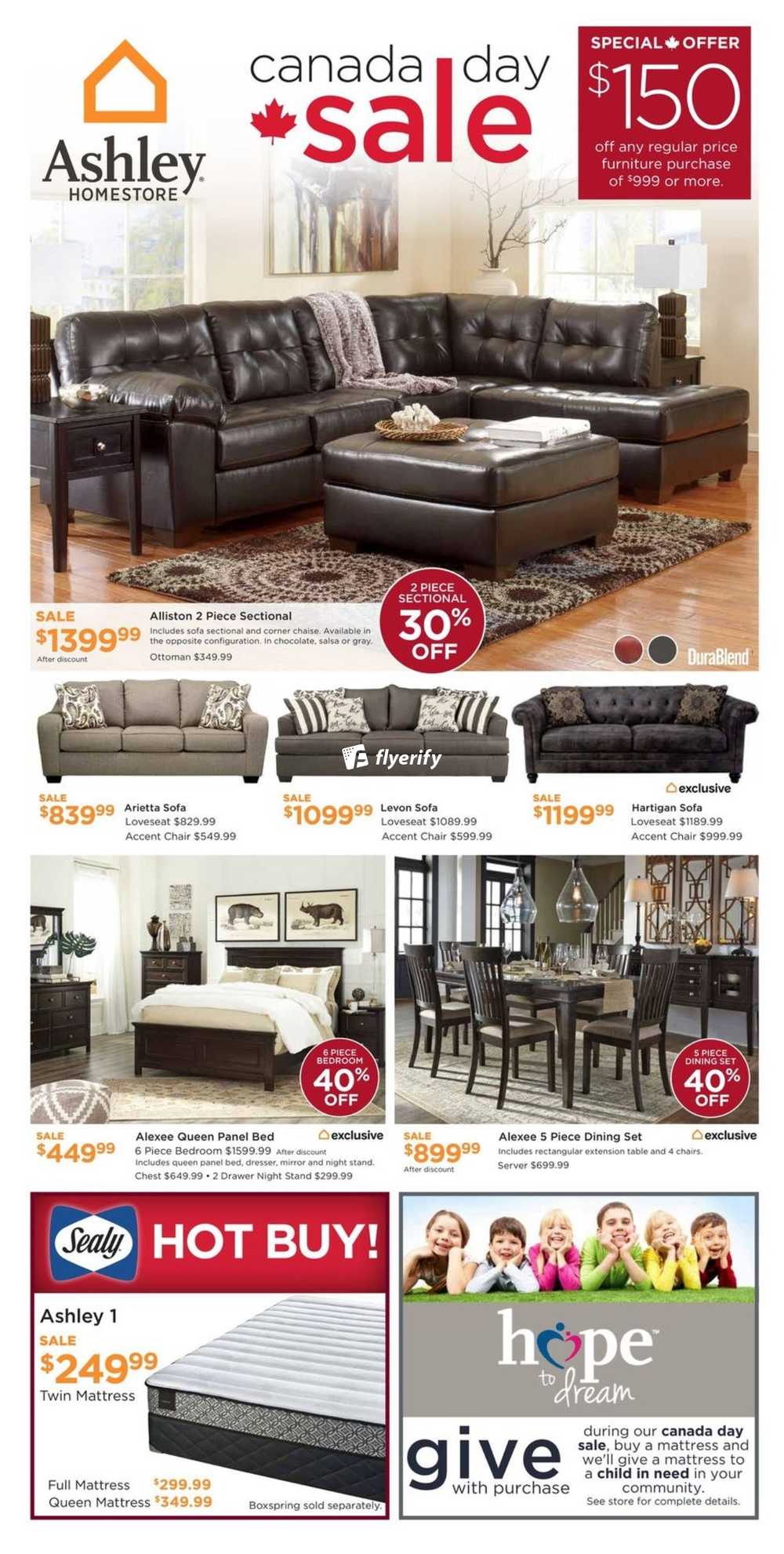 Ashley Furniture Homestore Flyers