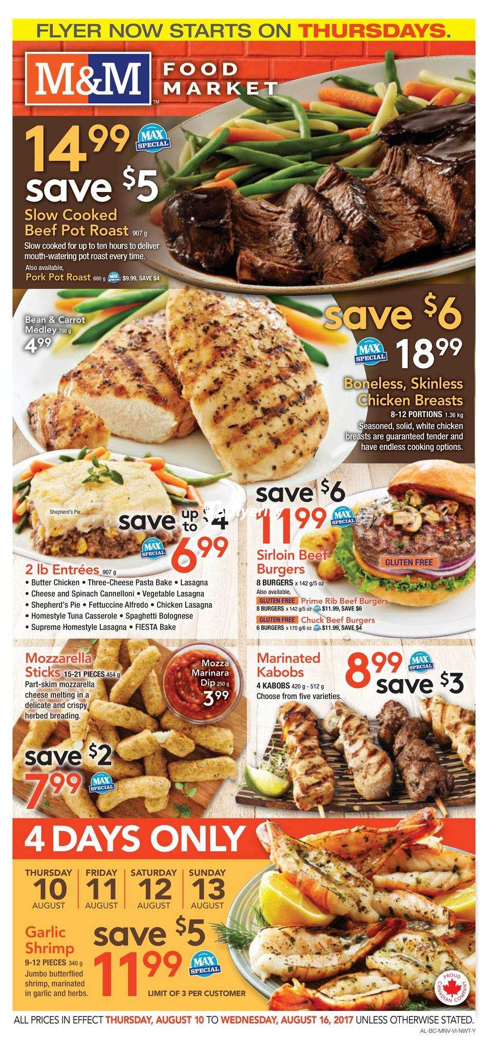 M&M Meats Flyers