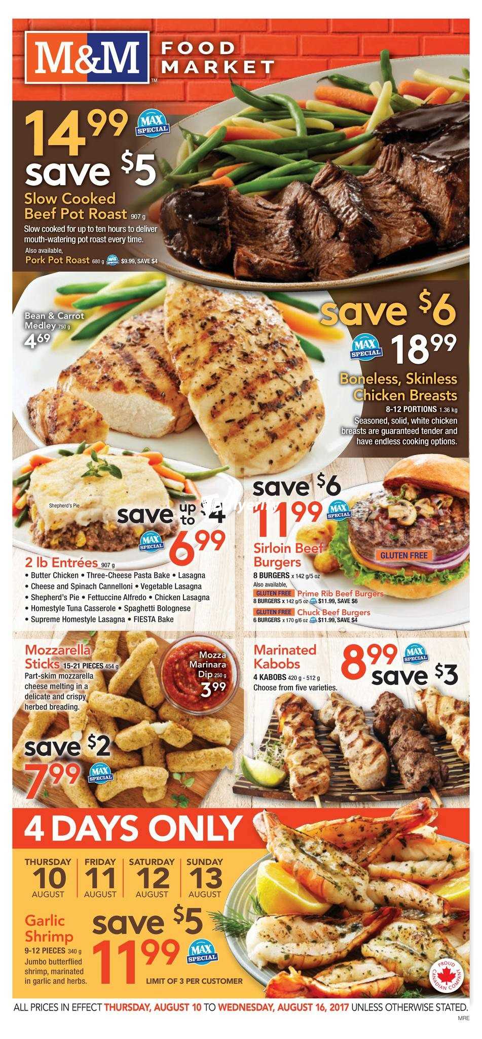 M&M Meats Flyers
