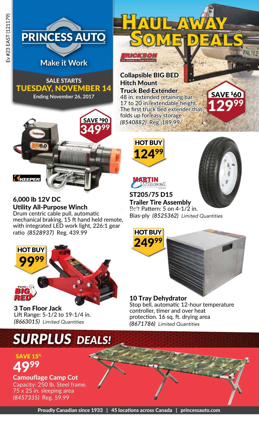 Princess Auto Flyers