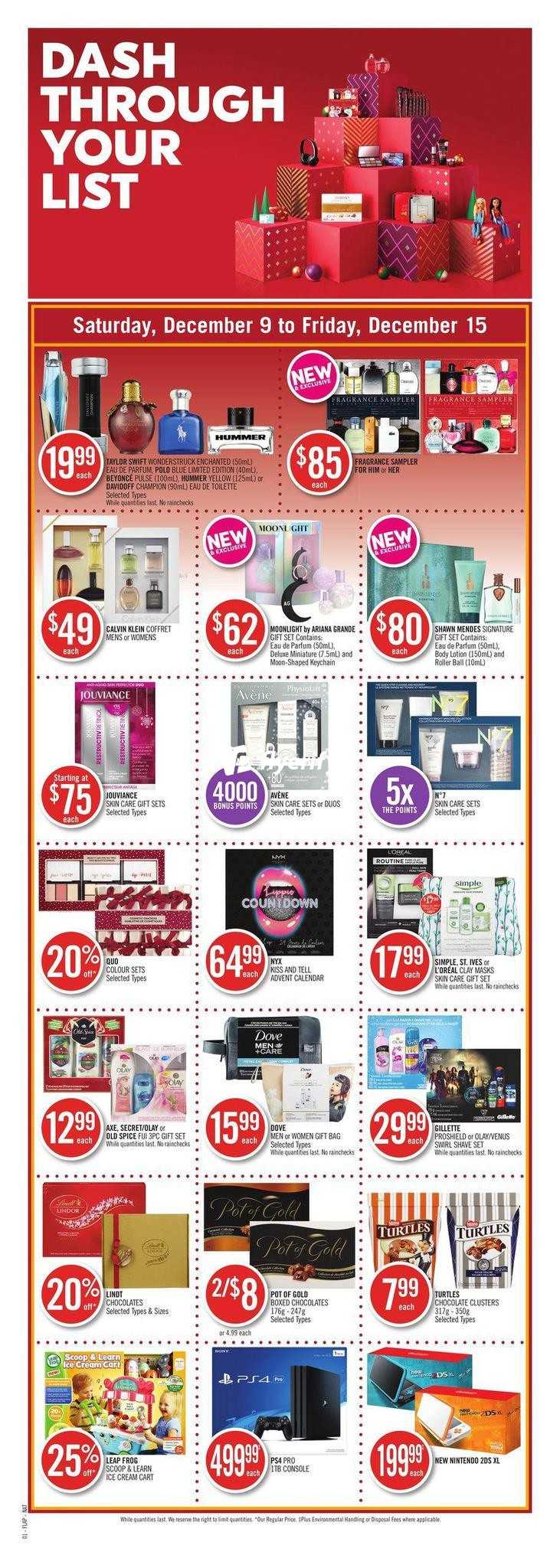 Shoppers Drug Mart (ON) Flyer December 9 to 15 Canada