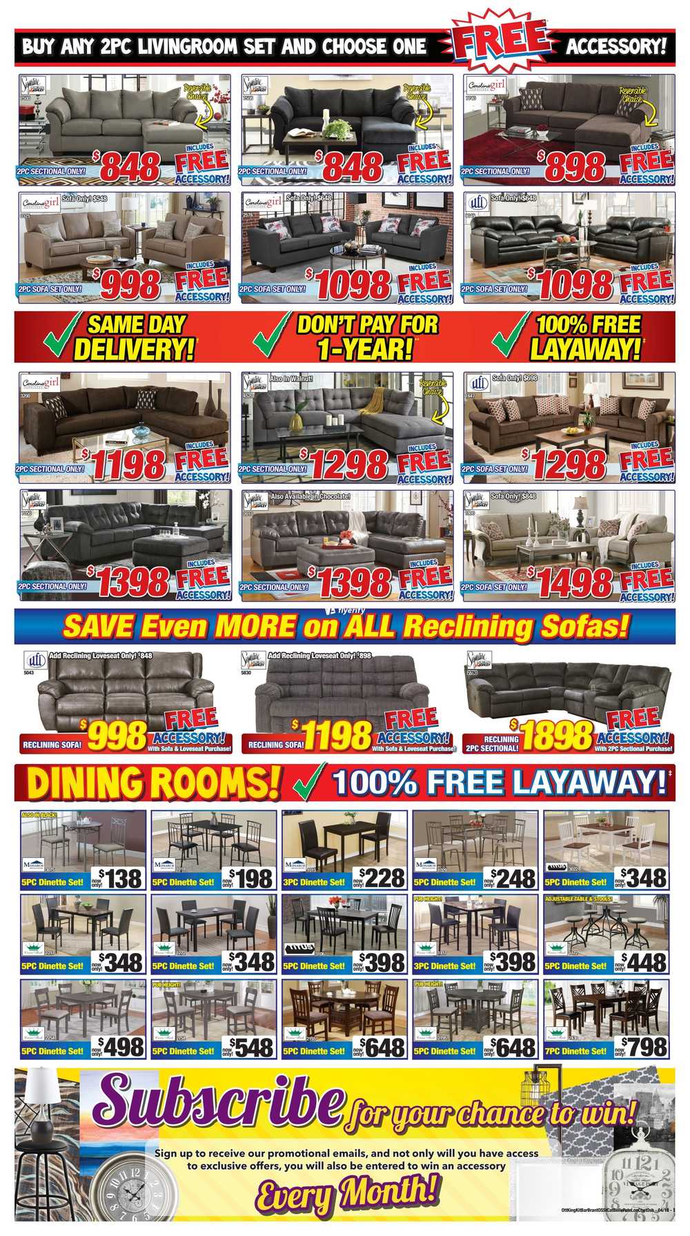 Surplus Furniture Mattress Warehouse Ottawa Flyer April 3 To 9 Comments