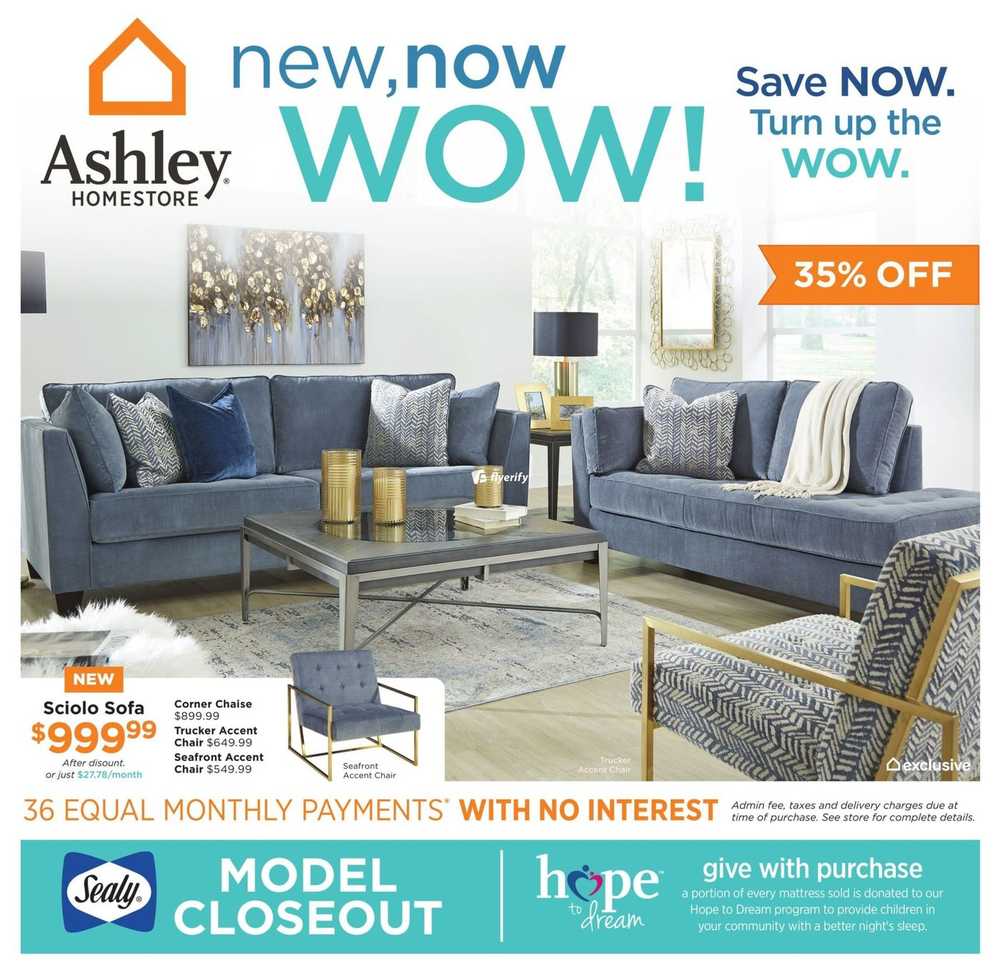 Ashley Furniture Homestore Flyers