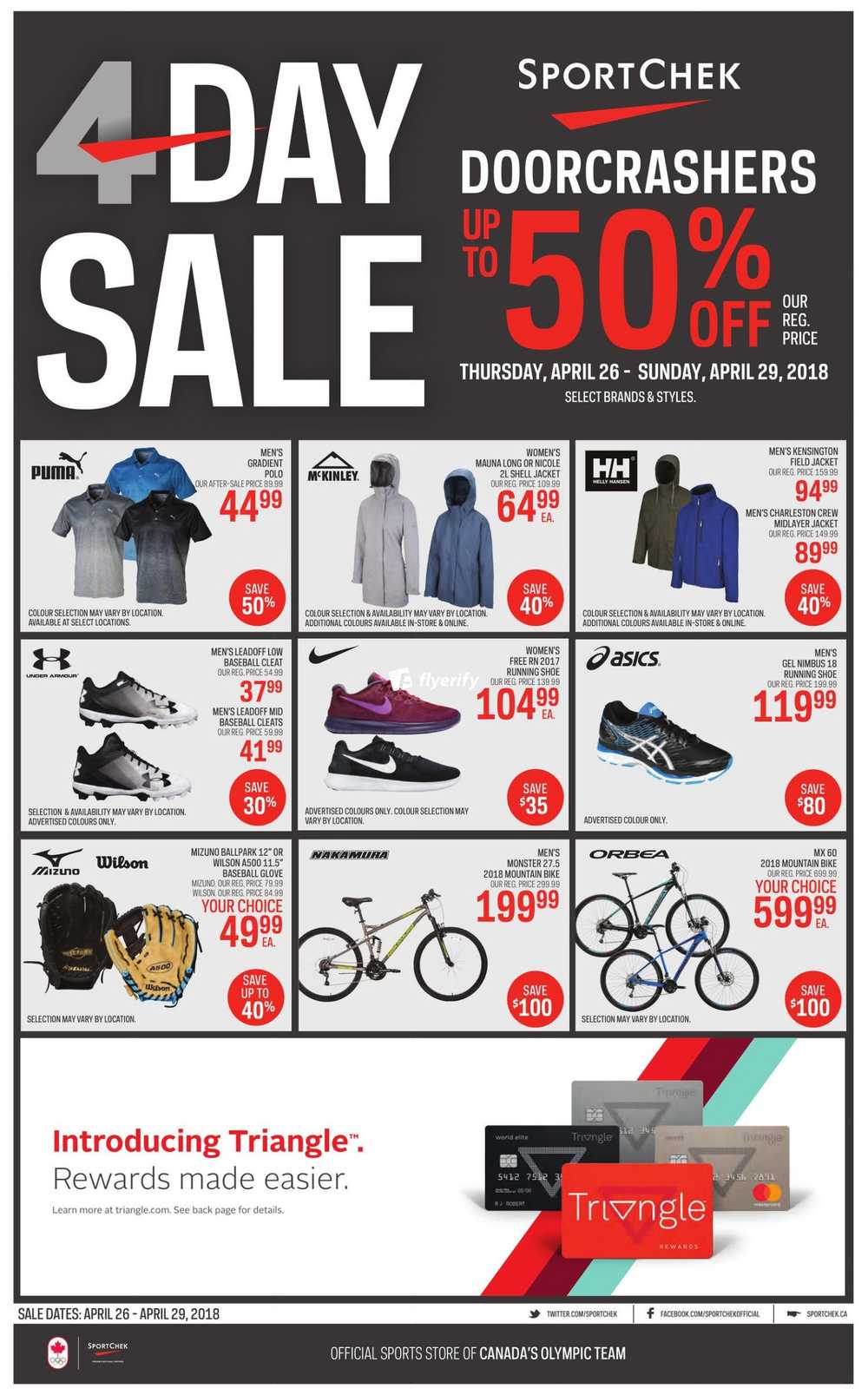 Sport Chek Flyers