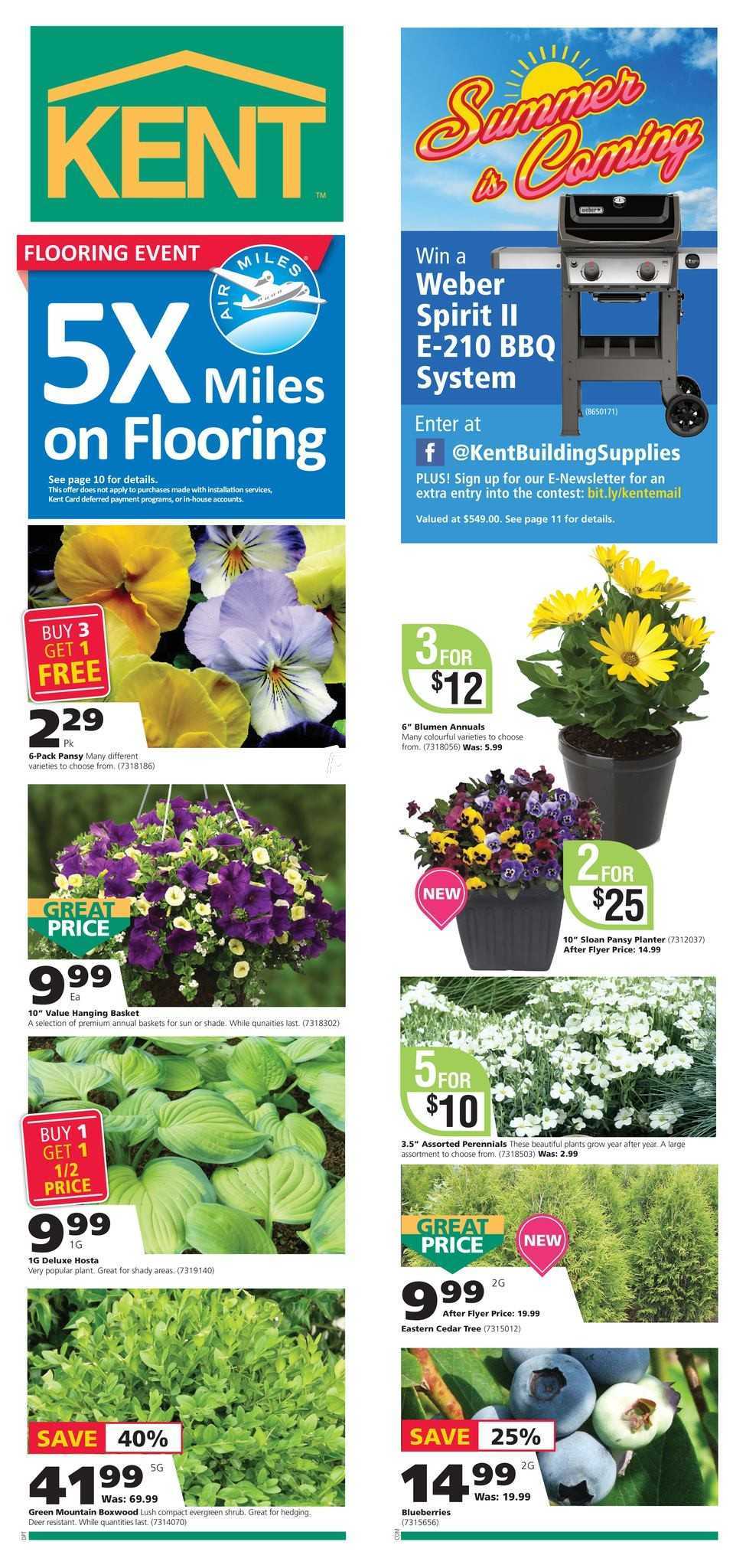 Kent Building Supplies Flyers