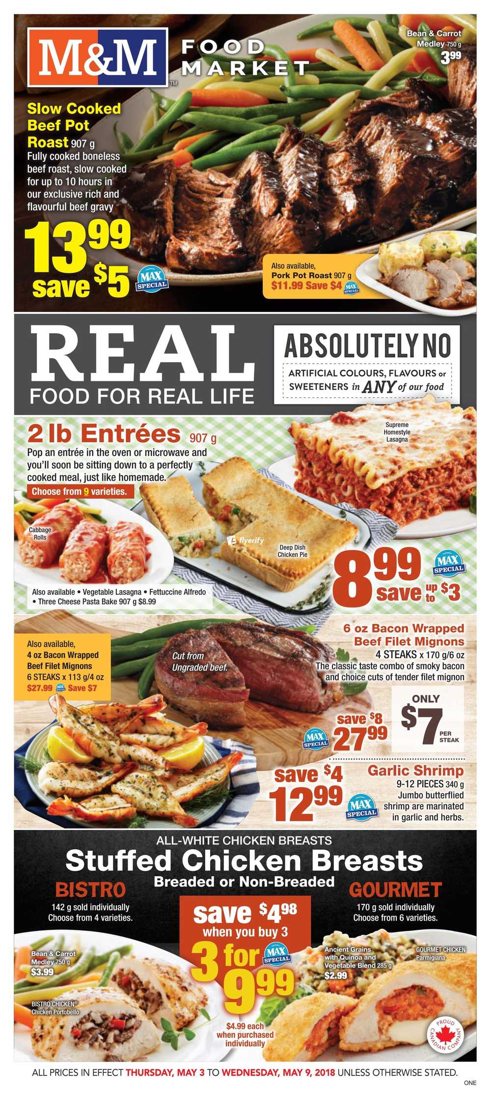 M&M Meats Flyers