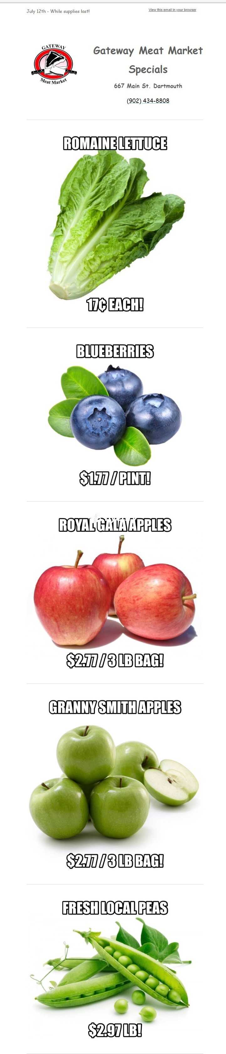 Gateway Meat Market Flyers