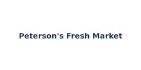 Peterson's Fresh Market
