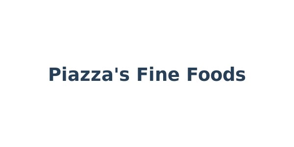 Piazza's Fine Foods