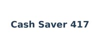 Cash Saver 417