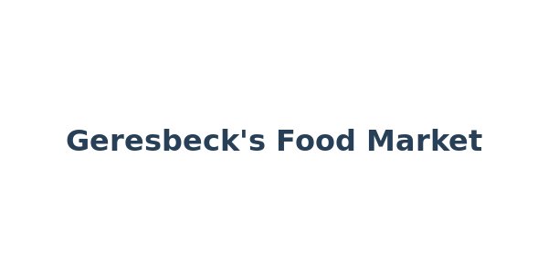 Geresbeck's Food Market
