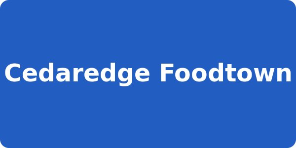 Cedaredge Foodtown