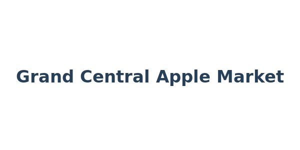 Grand Central Apple Market
