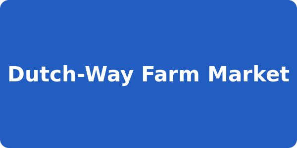 Dutch-Way Farm Market