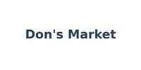 Don's Market