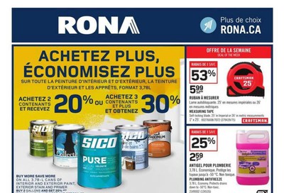 Rona (QC) Flyer September 12 to 18
