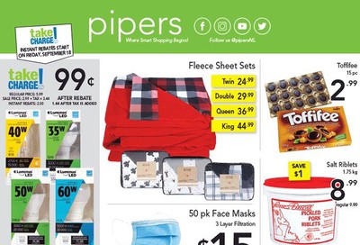 Pipers Superstore Flyer September 17 to 23