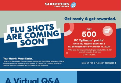 Shoppers Drug Mart (West) Flyer September 19 to 25