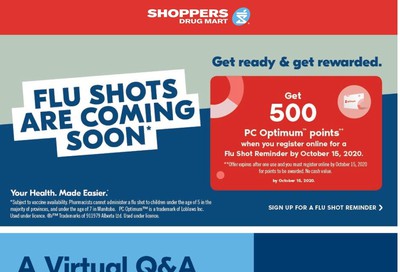 Shoppers Drug Mart (Atlantic) Flyer September 19 to 25