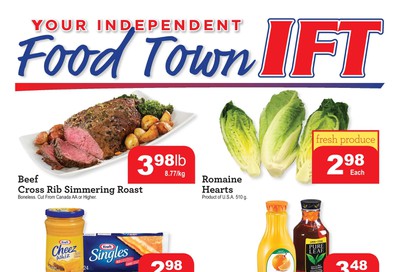 IFT Independent Food Town Flyer September 18 to 24