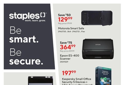 Staples Business Flyer September 16 to 29