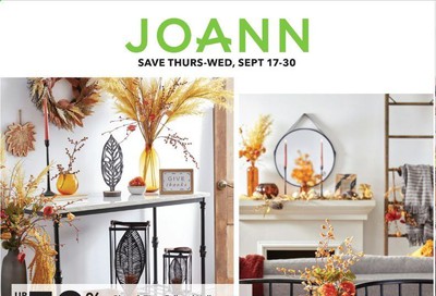 JOANN Weekly Ad September 17 to September 30