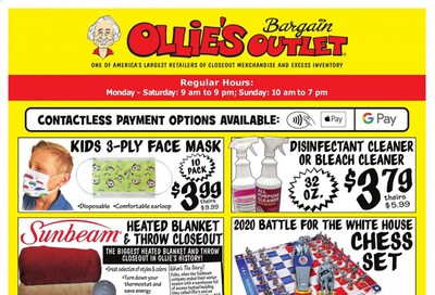 Ollie's Bargain Outlet Weekly Ad September 17 to September 23