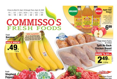 Commisso's Fresh Foods Flyer September 18 to 24