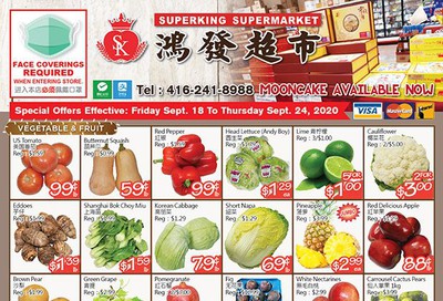 Superking Supermarket (North York) Flyer September 18 to 24