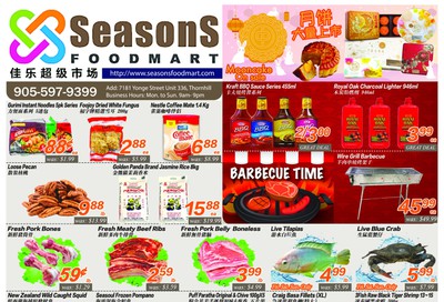 Seasons Food Mart (Thornhill) Flyer September 18 to 24