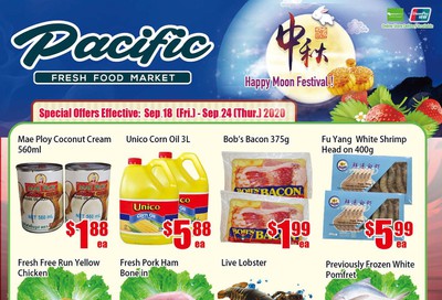 Pacific Fresh Food Market (North York) Flyer September 18 to 24