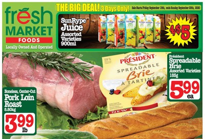 Fresh Market Foods Flyer September 18 to 24