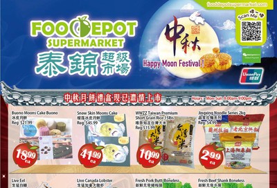Food Depot Supermarket Flyer September 18 to 24