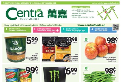 Centra Foods (North York) Flyer September 18 to 24