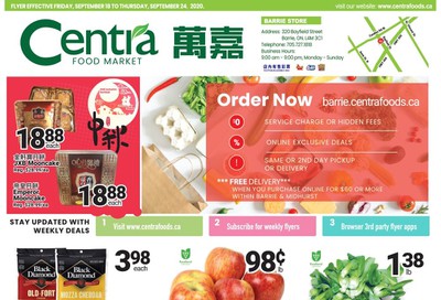 Centra Foods (Barrie) Flyer September 18 to 24