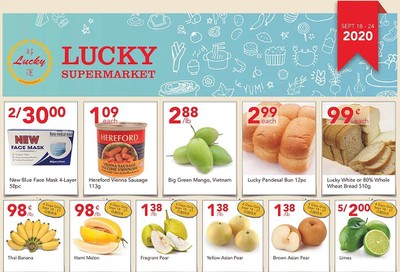 Lucky Supermarket (Surrey) Flyer September 18 to 24