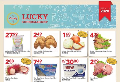 Lucky Supermarket (Edmonton) Flyer September 18 to 24