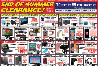 TechSource Flyer September 18 to October 9