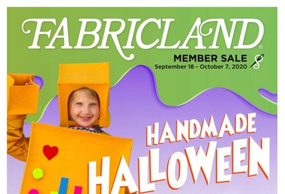 Fabricland (West) Flyer September 18 to October 7